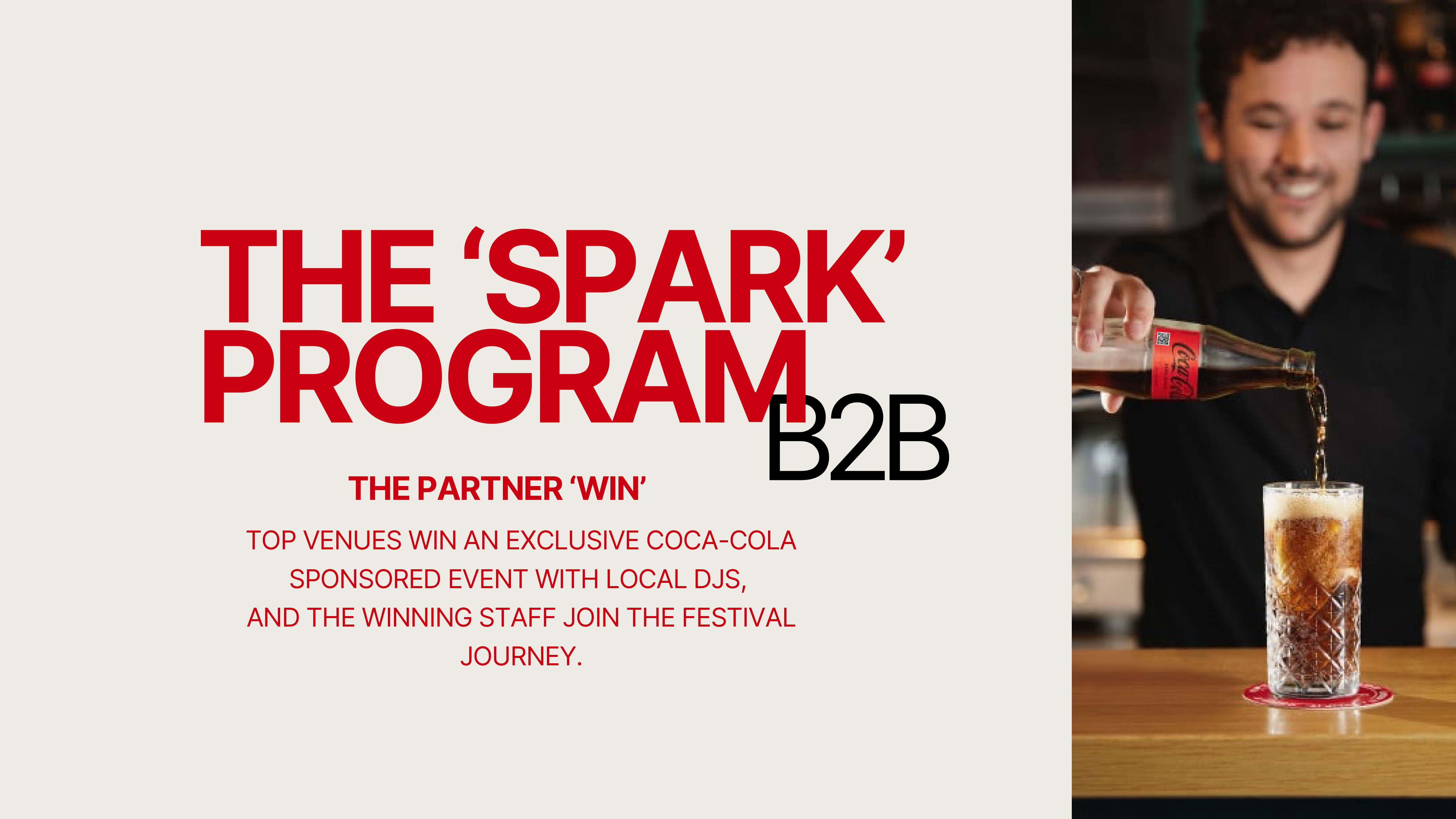 B2B Spark Program: the partner win for HORECA venues